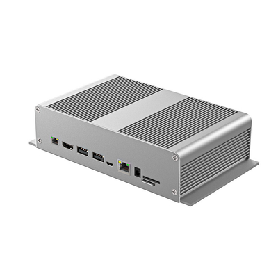 204x48x150mm Extruded Large Aluminum Enclosure With Heatsink Sides In Black Silver Color supplier