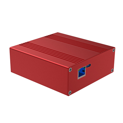 106*40*110mm Brushed Black Aluminum Heatsink Case For Width100mm PCB Project Box supplier