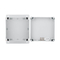 160*160*90mm IP65 ABS plastic junction box with flange wall-mounted box factory supplier