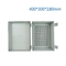 400x300x180mm IP65 Large Hinged Electrical Enclosures | IP66 Enclosure Boxes supplier
