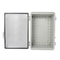 280x190x140mm / 11.02&quot;x7.48&quot;x5.51&quot; Hinged Lid Plastic NEMA Boxes with Stainless Steel Latch supplier